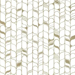 Candice Olson Perfect Petals wallpaper, color White & Gold, SKU OS4201