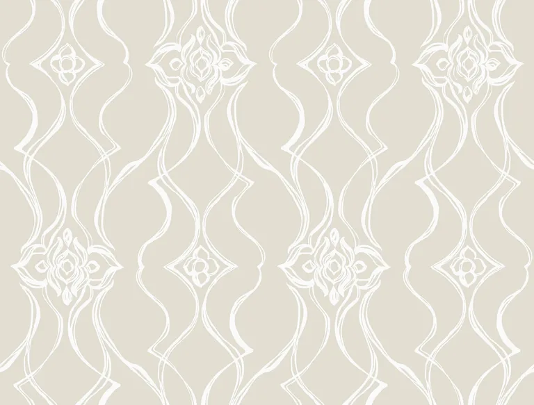 Candice Olson Pirouette wallpaper, color Beige, SKU DF3375