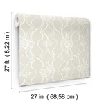 Candice Olson Pirouette - Beige Wallpaper | Buy Online Candice Olson Pirouette wallpaper, color Beige, SKU DF3375