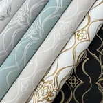 Candice Olson Pirouette wallpaper, color Black & Gold, SKU DF3371