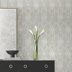 Candice Olson Pirouette wallpaper, color Grey, SKU DF3374