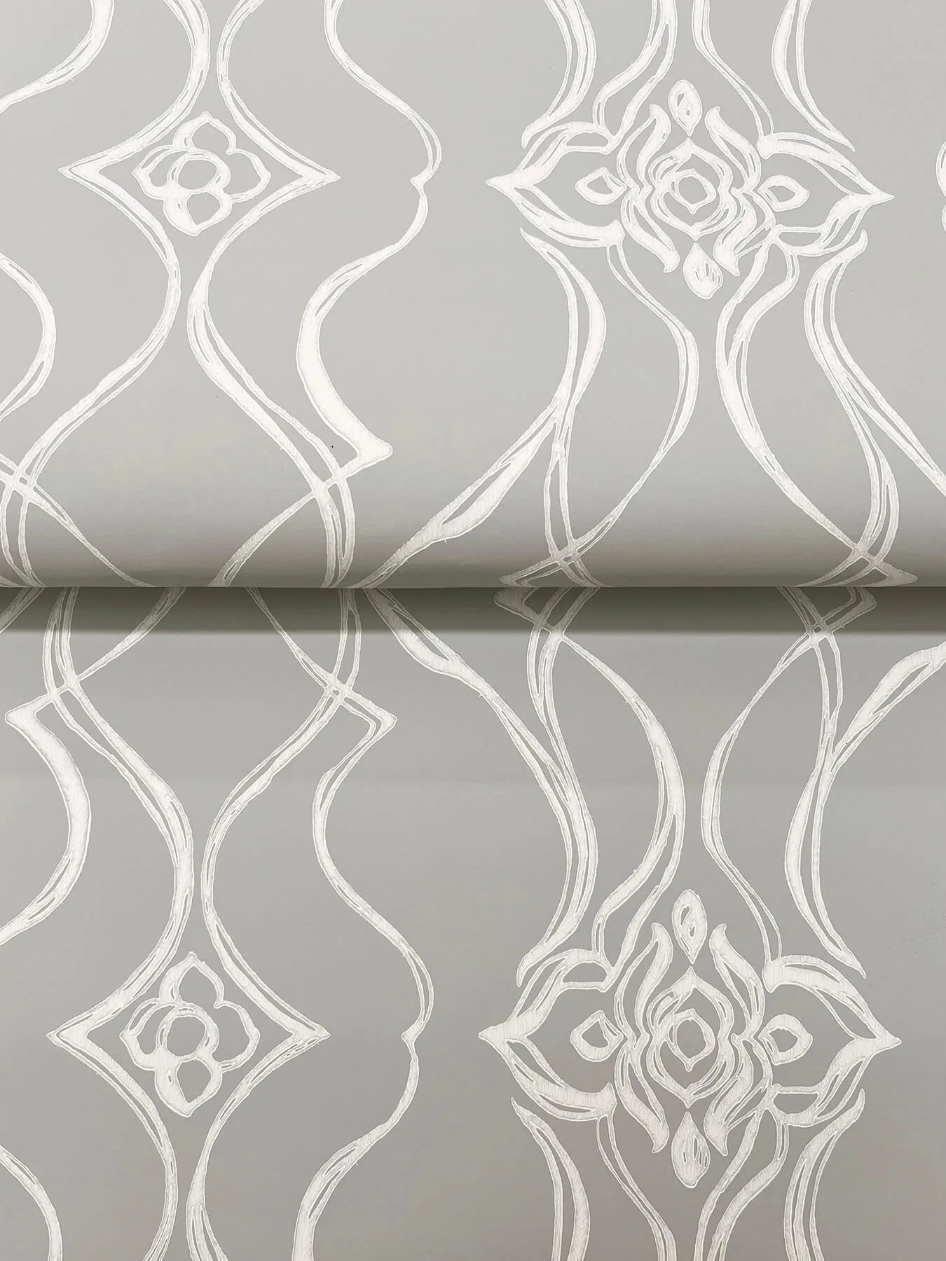 Candice Olson Pirouette wallpaper, color Grey, SKU DF3374