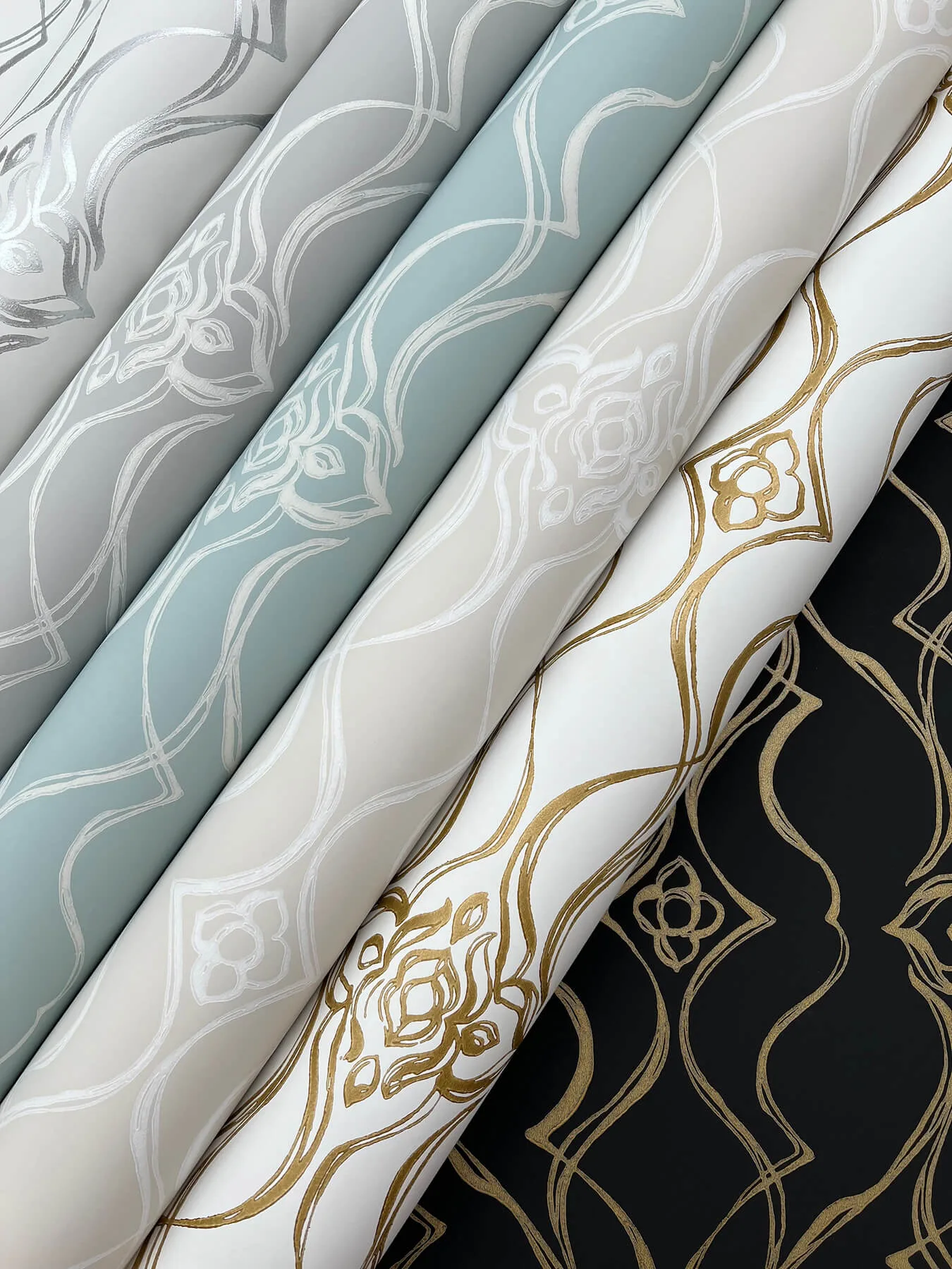 Candice Olson Pirouette - Spa Wallpaper | Buy Online Candice Olson Pirouette wallpaper, color Spa, SKU DF3376