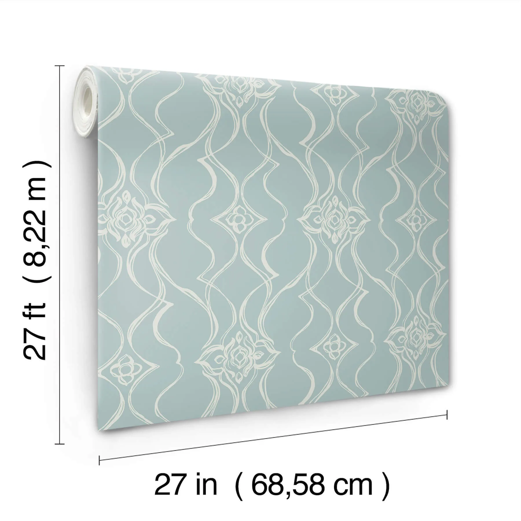 Candice Olson Pirouette - Spa Wallpaper | Buy Online Candice Olson Pirouette wallpaper, color Spa, SKU DF3376