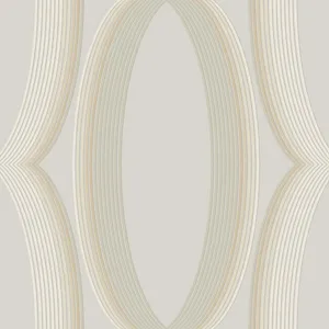 Candice Olson Progression Ogee wallpaper, color Blonde, SKU EV3984