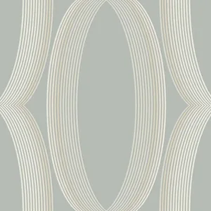Candice Olson Progression Ogee wallpaper, color Light Blue, SKU EV3985