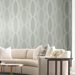 Candice Olson Progression Ogee - Light Blue Wallpaper | Buy Online Candice Olson Progression Ogee wallpaper, color Light Blue, SKU EV3985