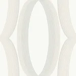 Candice Olson Progression Ogee - White Wallpaper | Buy Online Candice Olson Progression Ogee wallpaper, color White, SKU EV3981