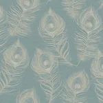 Candice Olson Regal Peacock - Dark Teal Wallpaper | Buy Online Candice Olson Regal Peacock wallpaper, color Dark Teal, SKU EV3943