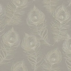 Candice Olson Regal Peacock wallpaper, color Mink, SKU EV3941