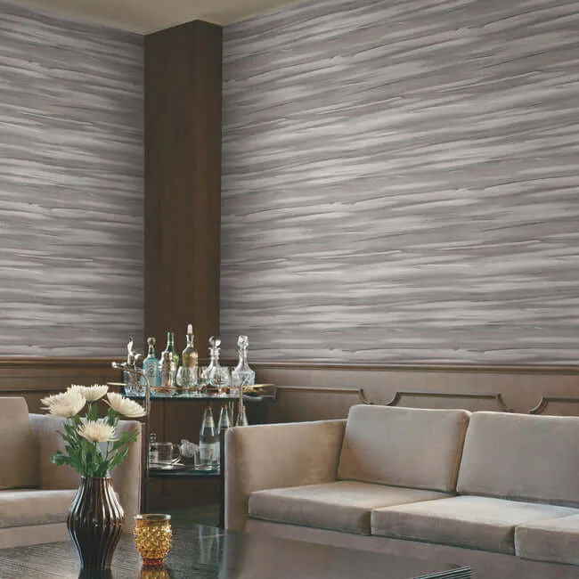 Candice Olson Sanctuary wallpaper, color Dark Grey, SKU DT5121