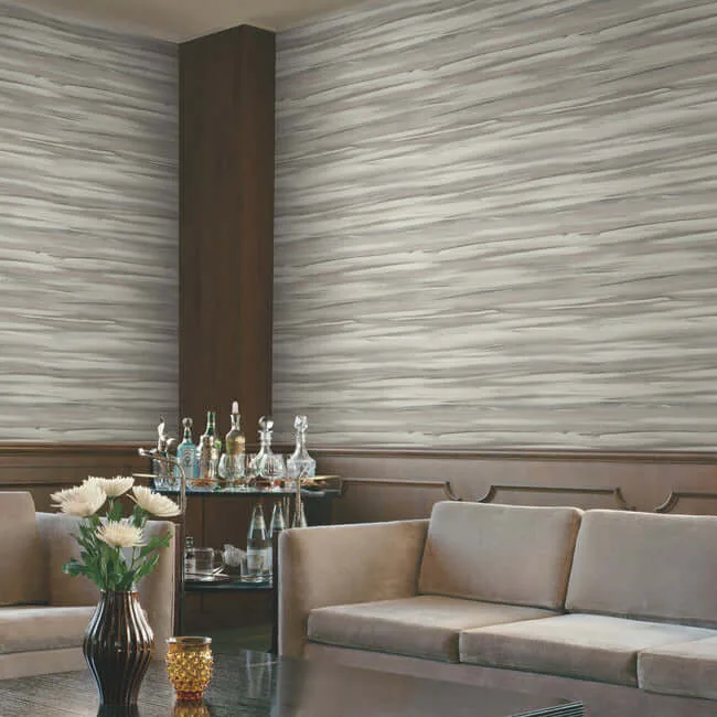 Candice Olson Sanctuary - Grey Wallpaper | Buy Online Candice Olson Sanctuary wallpaper, color Grey, SKU DT5123