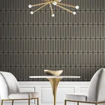 Candice Olson Terrace - Char Wallpaper | Buy Online Candice Olson Terrace wallpaper, color Char, SKU CN2142