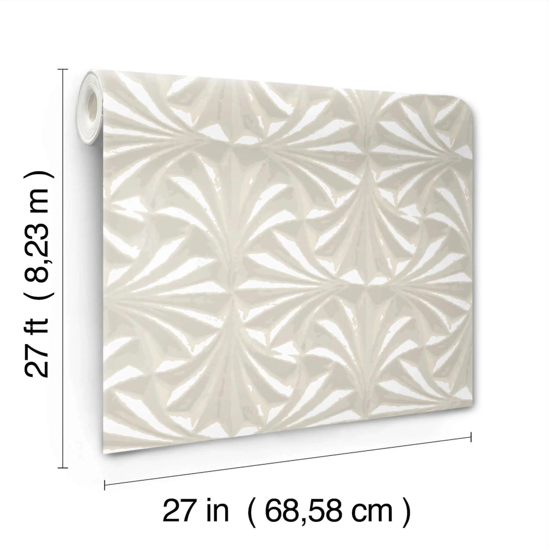 Candice Olson Sculpted - Ivory Wallpaper | Buy Online Candice Olson Sculpted wallpaper, color Ivory, SKU NT6129