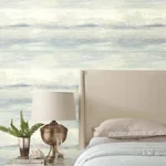 Candice Olson Soothing Mists Scenic - Blue Oasis Wallpaper | Buy Online Candice Olson Soothing Mists Scenic wallpaper, color Blue Oasis, SKU EV3988