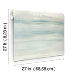 Candice Olson Soothing Mists Scenic wallpaper, color Blue, SKU SO2434