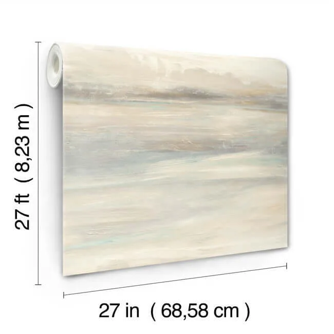 Candice Olson Soothing Mists Scenic - Light Blue Wallpaper | Buy Online Candice Olson Soothing Mists Scenic wallpaper, color Light Blue, SKU SO2432