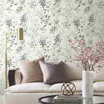 Candice Olson Spring Whispers - Jade Wallpaper | Buy Online Candice Olson Spring Whispers wallpaper, color Jade, SKU DF3341