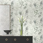 Candice Olson Spring Whispers - Jade Wallpaper | Buy Online Candice Olson Spring Whispers wallpaper, color Jade, SKU DF3341