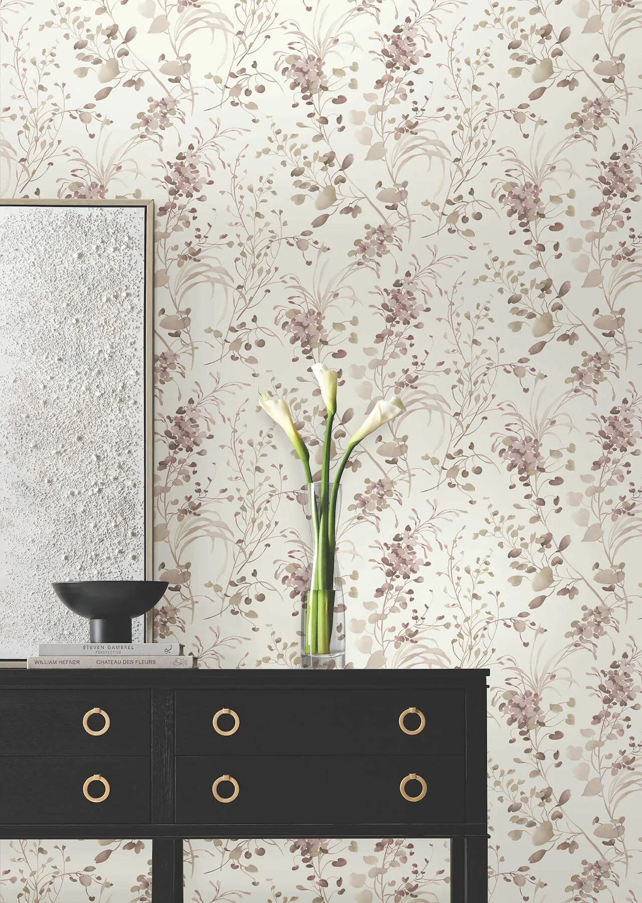 Candice Olson Spring Whispers - Soft Blush Wallpaper | Buy Online Candice Olson Spring Whispers wallpaper, color Soft Blush, SKU DF3345