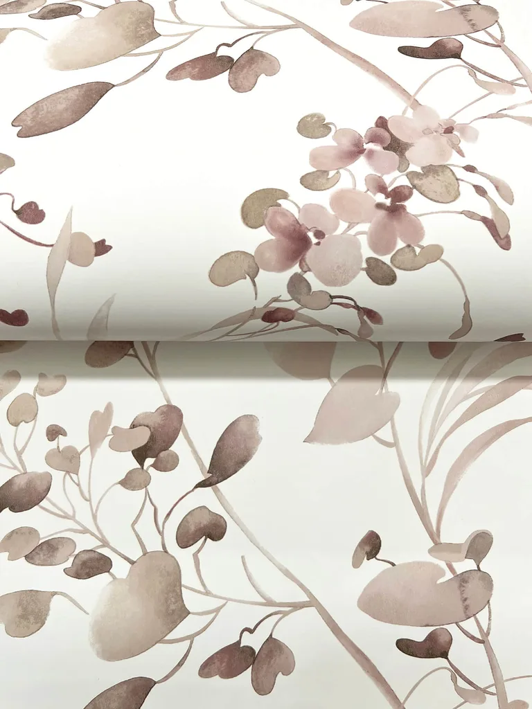 Candice Olson Spring Whispers wallpaper, color Soft Blush, SKU DF3345
