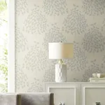 Candice Olson Tender - Cream & Silver Wallpaper | Buy Online Candice Olson Tender wallpaper, color Cream & Silver, SKU OS4251