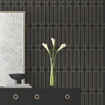 Candice Olson Terrace - Black Wallpaper | Buy Online Candice Olson Terrace wallpaper, color Black, SKU DF3328