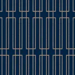Candice Olson Terrace - Navy Wallpaper | Buy Online Candice Olson Terrace wallpaper, color Navy, SKU DF3329