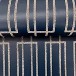 Candice Olson Terrace - Navy Wallpaper | Buy Online Candice Olson Terrace wallpaper, color Navy, SKU DF3329