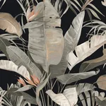 Candice Olson Tropical - Black Wallpaper | Buy Online Candice Olson Tropical wallpaper, color Black, SKU NT6135