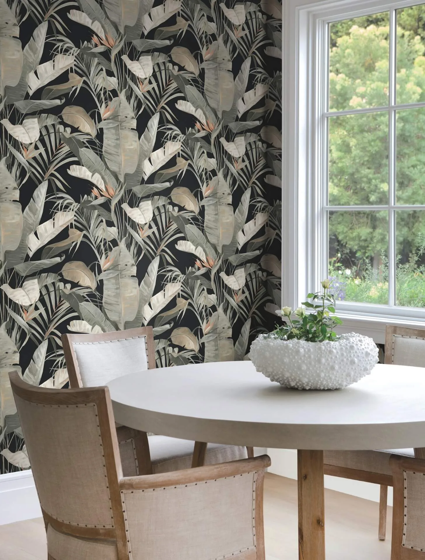 Candice Olson Tropical wallpaper, color Black, SKU NT6135