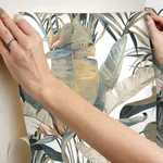 Candice Olson Tropical Cabana - Plush Neutral Wallpaper | Buy Online Candice Olson Tropical Cabana wallpaper, color Plush Neutral, SKU PSW1612RL