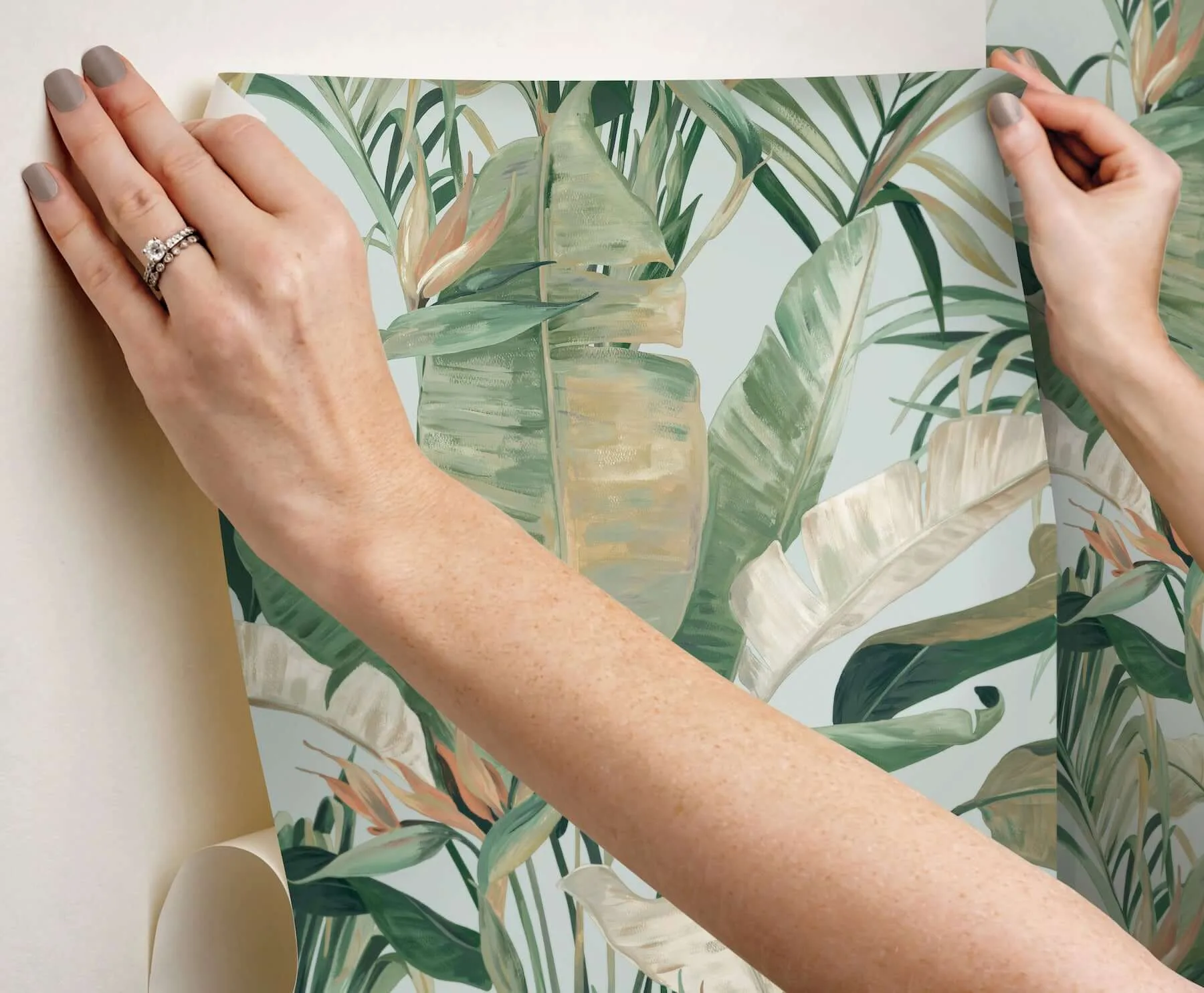 Candice Olson Tropical Cabana - Spa Wallpaper | Buy Online Candice Olson Tropical Cabana wallpaper, color Spa, SKU PSW1613RL