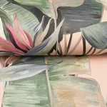 Candice Olson Tropical wallpaper, color Coral, SKU NT6132