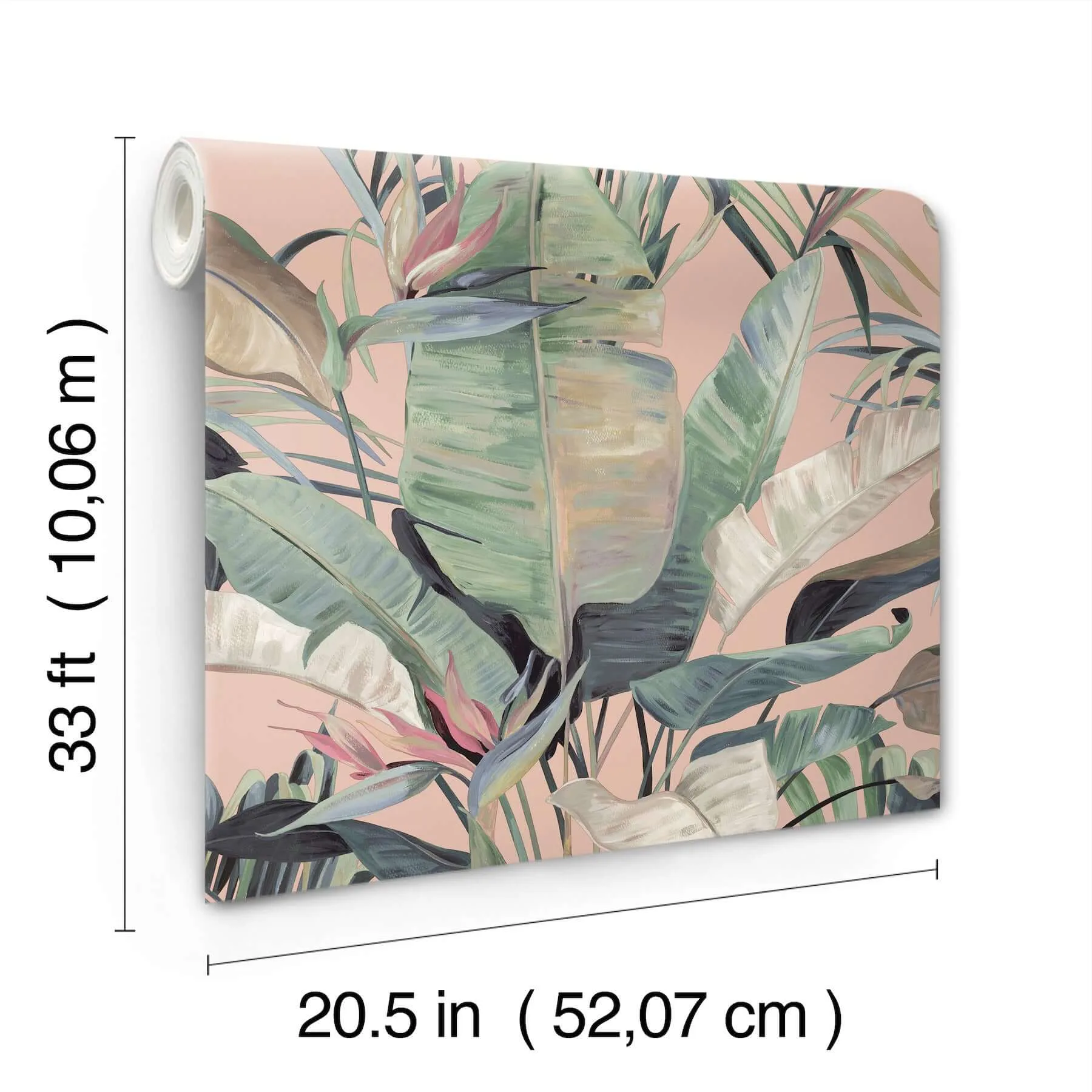 Candice Olson Tropical wallpaper, color Coral, SKU NT6132