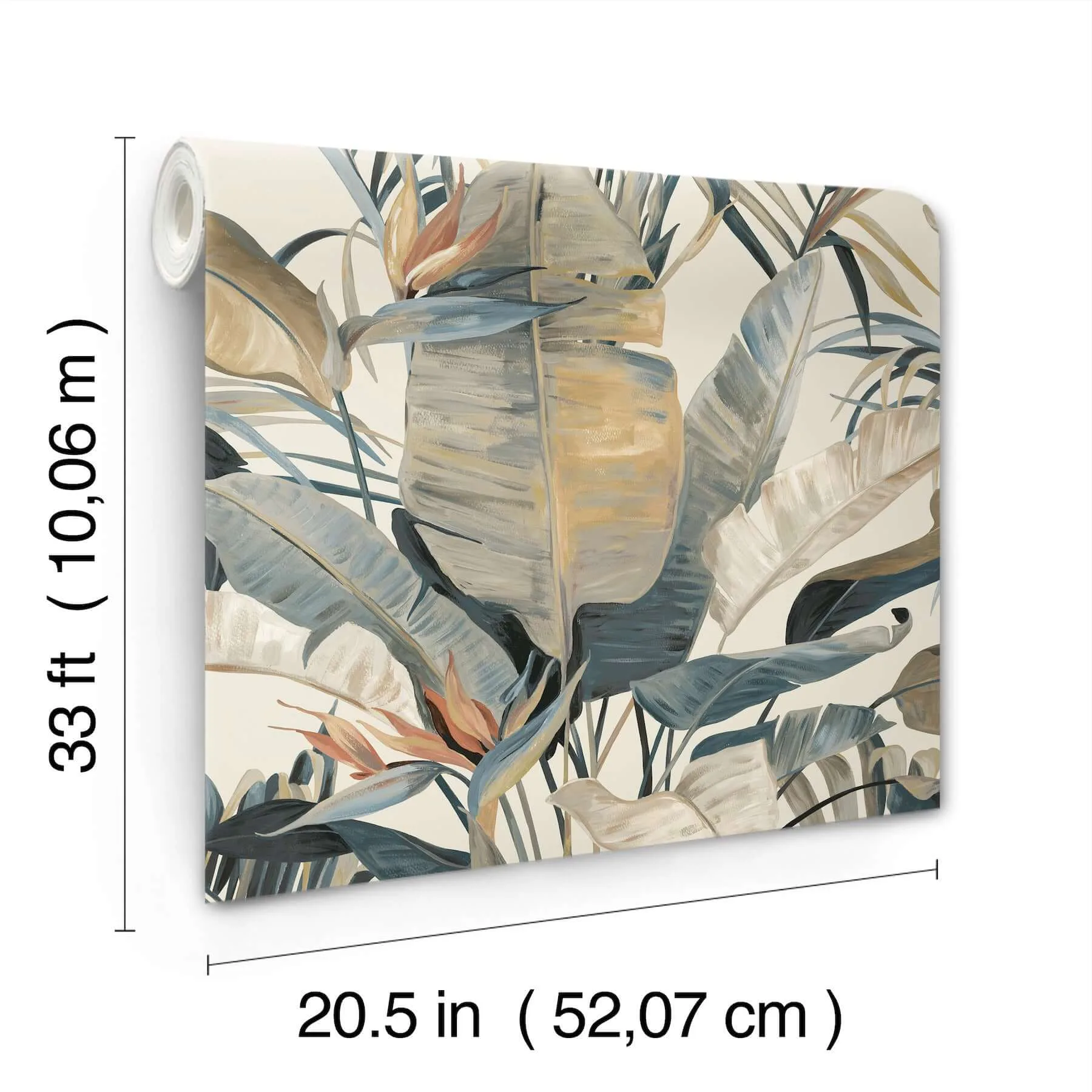 Candice Olson Tropical - Plush Neutral Wallpaper | Buy Online Candice Olson Tropical wallpaper, color Plush Neutral, SKU NT6133