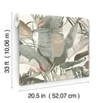 Candice Olson Tropical - White Wallpaper | Buy Online Candice Olson Tropical wallpaper, color White, SKU NT6131