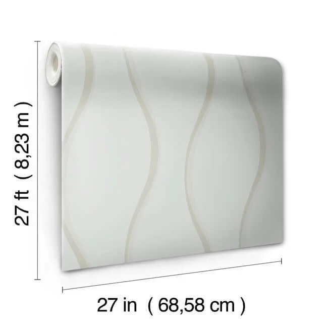 Candice Olson Unfurl wallpaper, color Blue, SKU DT5113