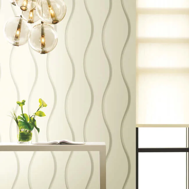 Candice Olson Unfurl - Off White Wallpaper | Buy Online Candice Olson Unfurl wallpaper, color Off White, SKU DT5112