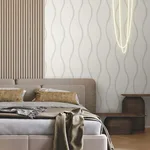 Candice Olson Unfurl wallpaper, color White, SKU DT5114