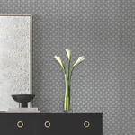 Candice Olson Uptown Glam wallpaper, color Charcoal, SKU DF3338
