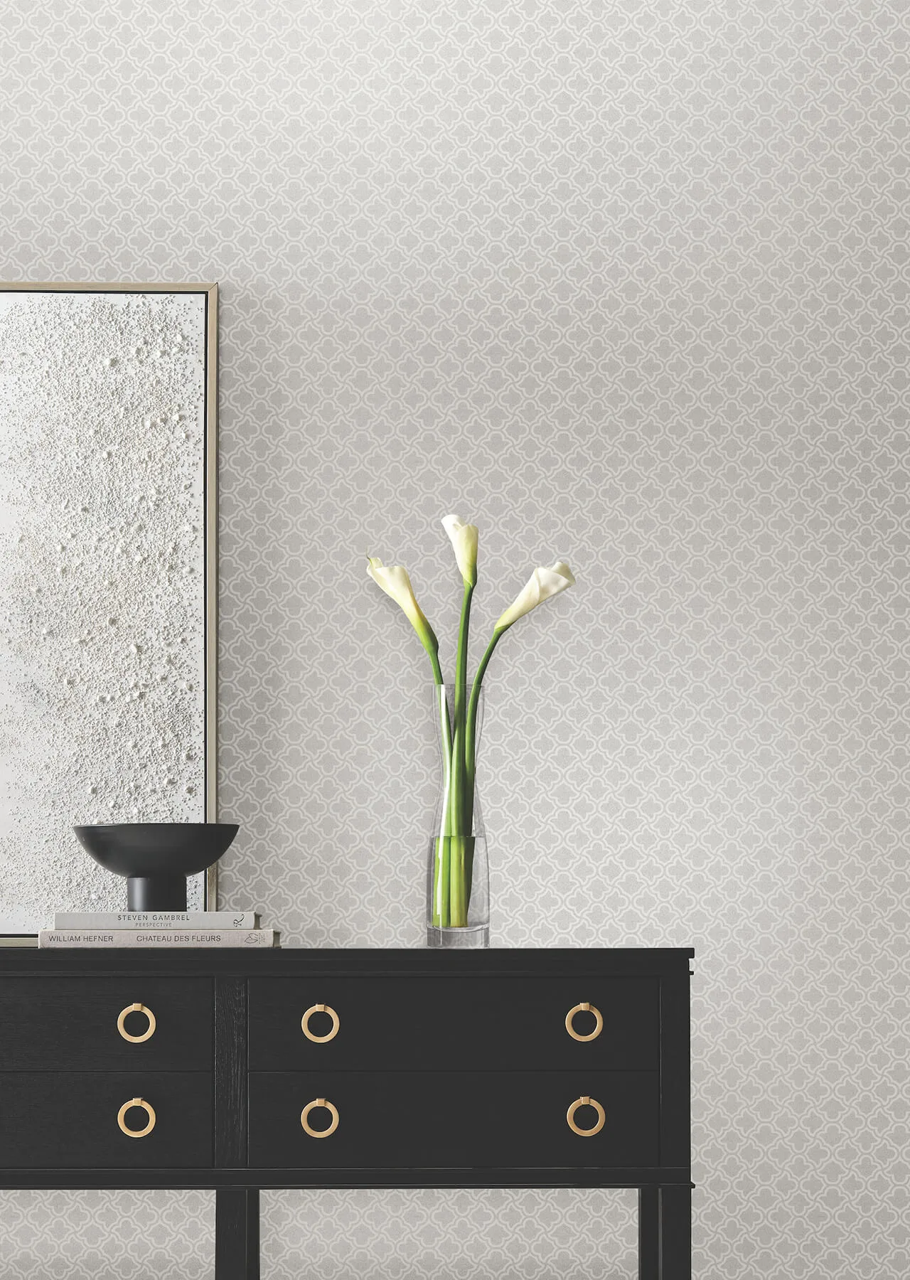 Candice Olson Uptown Glam - White Wallpaper | Buy Online Candice Olson Uptown Glam wallpaper, color White, SKU DF3339