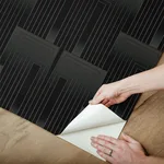 Candice Olson Vanishing - Black & Copper Wallpaper | Buy Online Candice Olson Vanishing wallpaper, color Black & Copper, SKU PSW1607RL