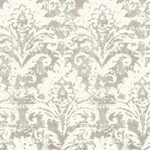 Candice Olson Velvet Crush Damask wallpaper, color Soft Neutral & Pearl, SKU DF3333