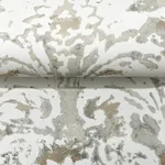 Candice Olson Velvet Crush Damask wallpaper, color Soft Neutral & Pearl, SKU DF3333