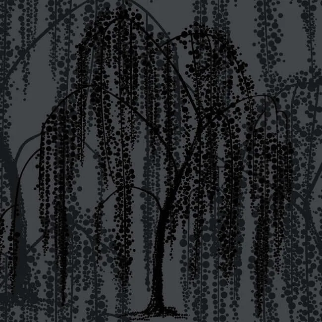 Candice Olson Willow Glow wallpaper, color Grey, SKU DT5062