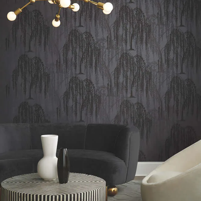 Candice Olson Willow Glow - Grey Wallpaper | Buy Online Candice Olson Willow Glow wallpaper, color Grey, SKU DT5062