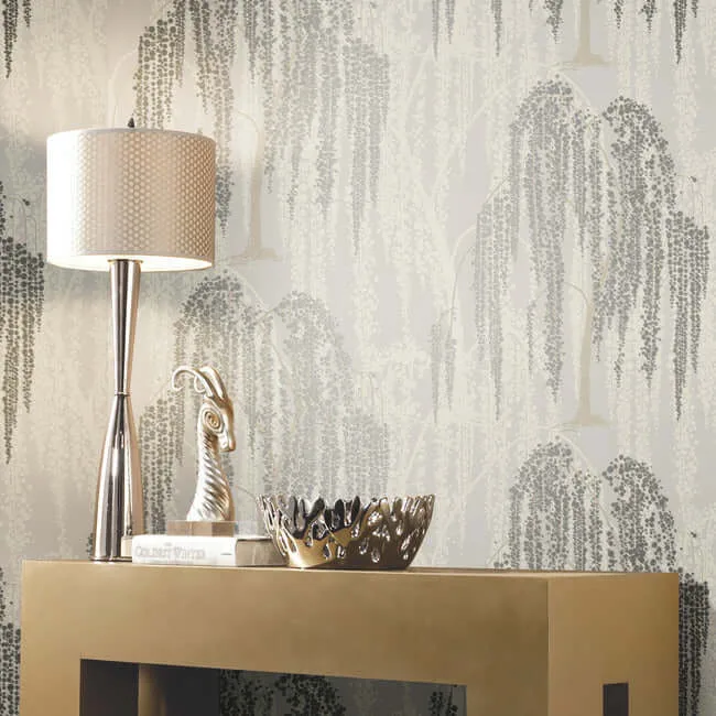 Candice Olson Willow Glow - Light Taupe Wallpaper | Buy Online Candice Olson Willow Glow wallpaper, color Light Taupe, SKU DT5064