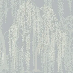 Candice Olson Willow Glow wallpaper, color Smokey Blue, SKU DT5063