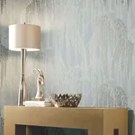 Candice Olson Willow Glow - Smokey Blue Wallpaper | Buy Online Candice Olson Willow Glow wallpaper, color Smokey Blue, SKU DT5063